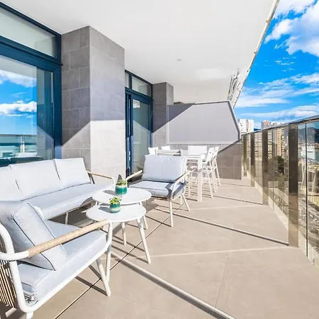 Sunset Cliffs Deluxe Apartment 8-49 Poniente Beach Benidorm Exterior photo